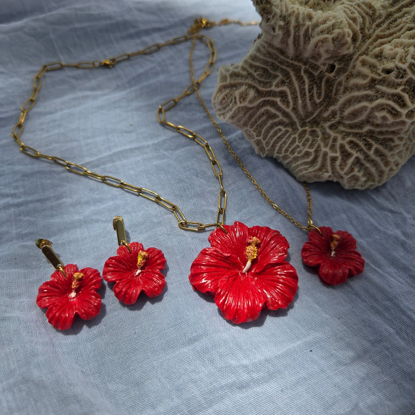 Cadena de Corazón de Jibara Mini