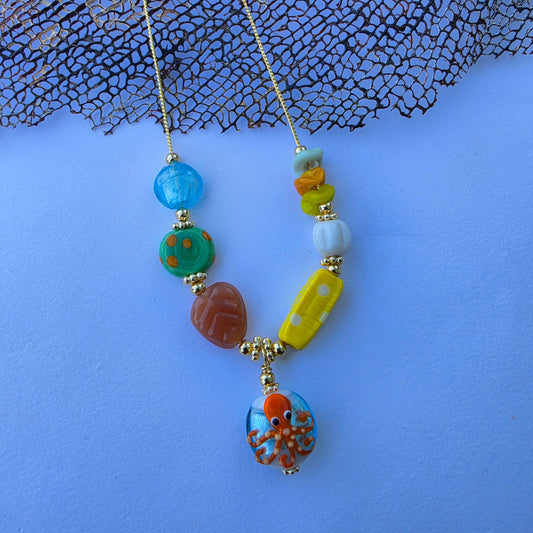 Mi Tierra de Cristal Necklace
