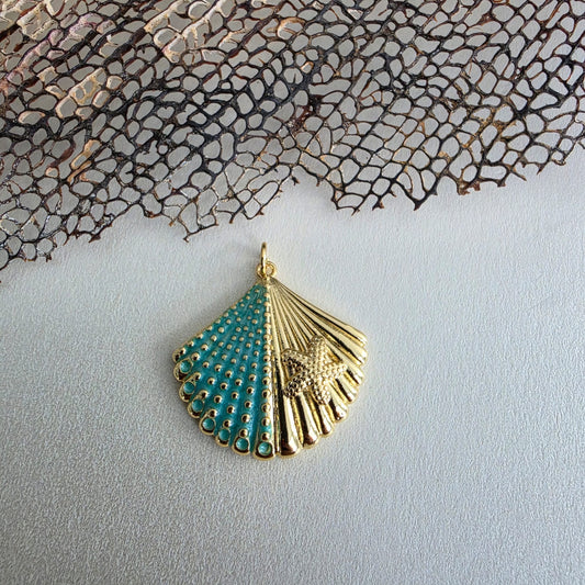 Charm Abanico Marino