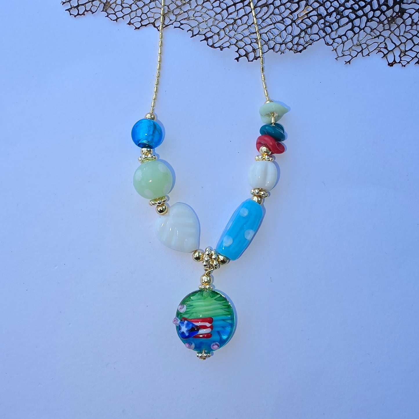 Mi Tierra de Cristal Necklace