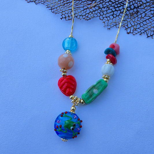 Mi Tierra de Cristal Necklace